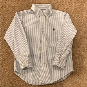 Ralph Lauren boys button down shirt size 4t